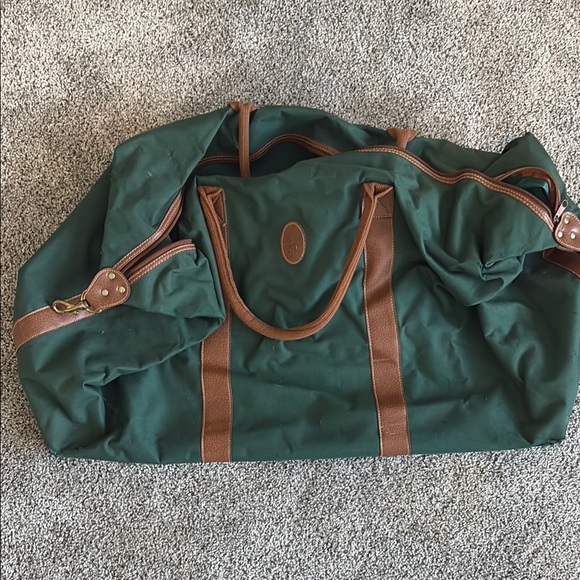 Polo Ralph Lauren - Green and Brown Men's Duffel Bag
